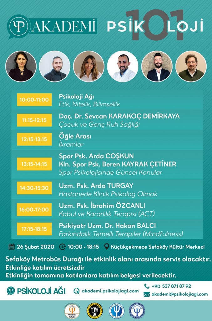Psikoloji Ağı Akademi, Psikoloji 101